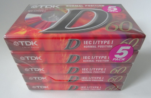 Tdk d60 blank - blank, audio