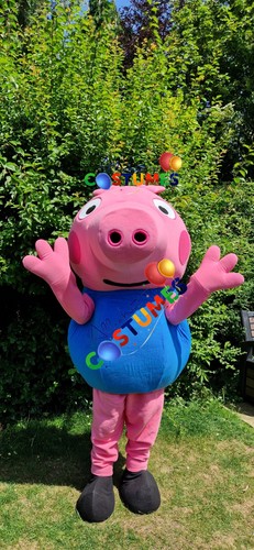 Hire george pig deluxe mascot - george,
