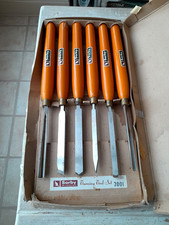 6x Robert Sorby Turning Tool Set Large Chisels Set 2001 Sheffield Collector