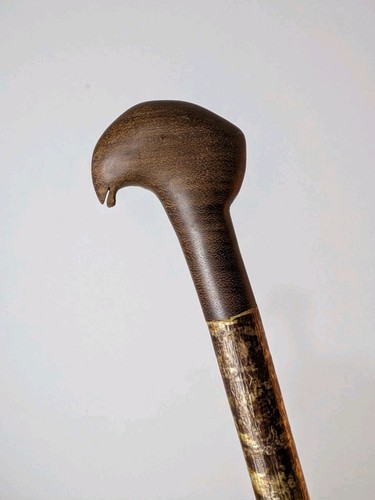 Vintage wooden walking stick - walking,