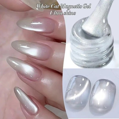 Cat eye gel nail - cat,