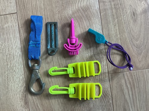 Scuba diving equipment pre - diving,