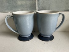 DENBY blue jetty footed mug