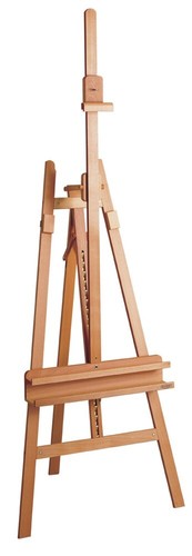Wood easel mabef lyre - ,