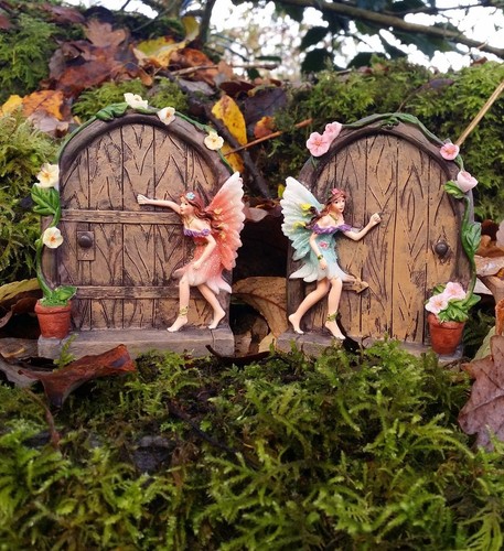 Garden ornaments fairy - fairy, door