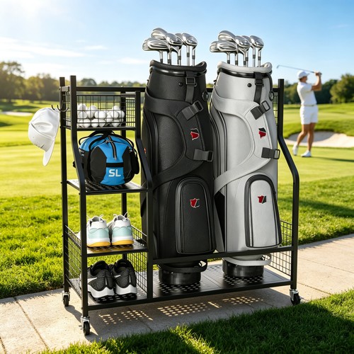 Golf bag storage organizer - bag,