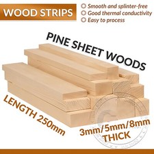 Pine Wooden Plate Model Balsa