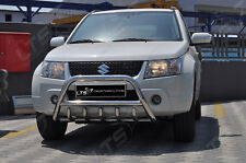 SUZUKI GRAND VITARA BULL BAR AXLE NUDGE A-BAR STAINLESS STEEL CHROME 2010-2014