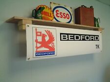 BEDFORD TK Banner Workshop Garage Vintage Commercial Truck Show Wall Display