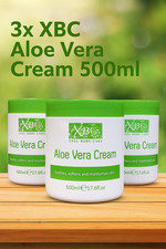 3 x XBC Aloe Vera Cream 500ml