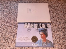 2002 Royal Mail/Mint The Queen’s Golden Jubilee £5 Coin FDC Limited Edition .