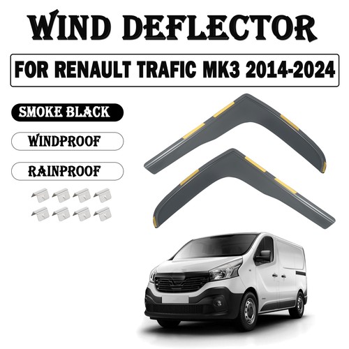 Wind deflectors for - deflectors, renault
