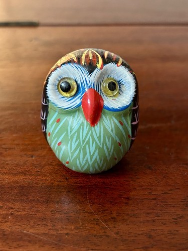 Vintage retro pottery owl - vintage,