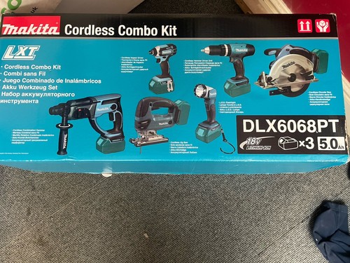 Makita dlx6068pt 18v - dlx6068pt, 6-piece