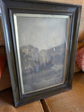 Antique Oil Painting on Canvas