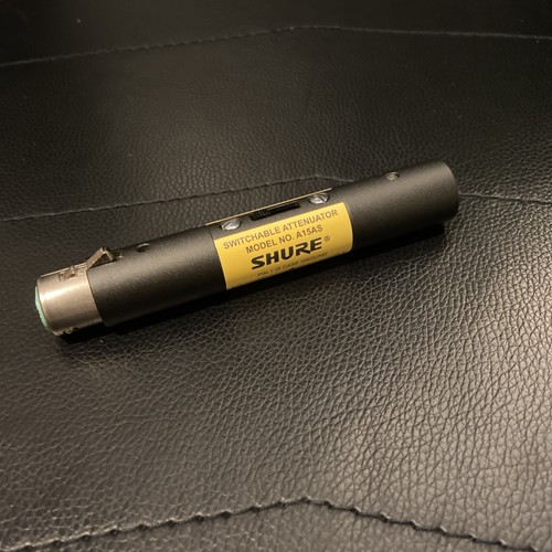 Shure switchable attenuator - switchable,