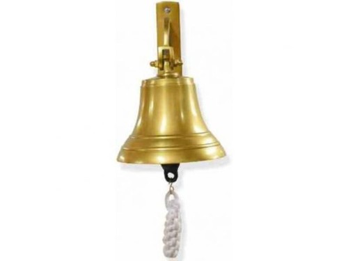 Solid brass ship s boat - 6",