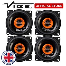 EDGE 4 INCH CAR DOOR SPEAKERS 4 PACK 320 WATTS  CAR AUDIO EDST214-E6