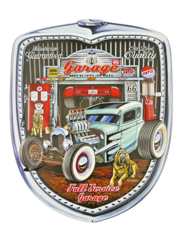 Tin sign american - sign,