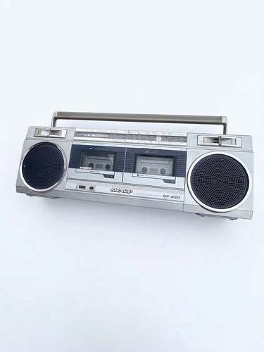 Vintage sharp 450e boombox - gf-450e,