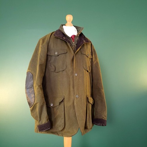 Barbour ogston wax jacket mens - wax,