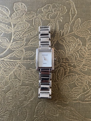 Vintage gucci silver watch - vintage,