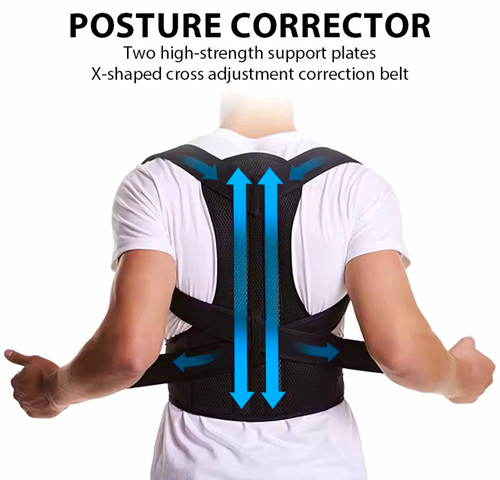 Black shape back - &, shoulder