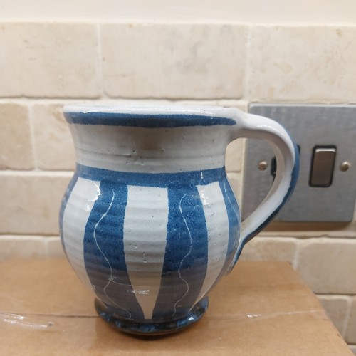 Studio art pottery - pottery, blue