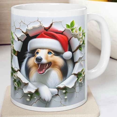 Cute shetland sheltie - cute, mug