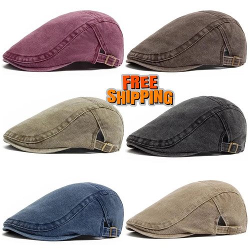 Men flat cap - men, newsboy