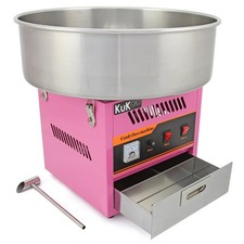 KuKoo Cotton Candy Floss Machine Electric Retro Carnival Customer Return UVG