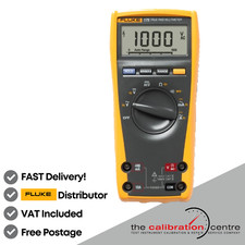 Genuine FLUKE 175 True RMS AC DC DIGITAL MULTIMETER / 6000 Count Backlit Display