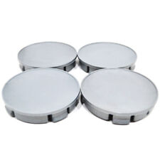 Wheel Center hub Centre Caps set 4 pcs 58 mm gray plain universal Audi Bmw K07g
