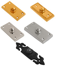 Door bell push button chrome - push,