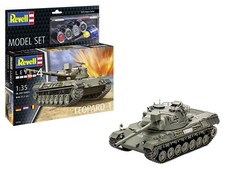 Revell Model Set 63240 Leopard Tank 1 1:35 Scale Unbuilt/Unpainted Plastic Model