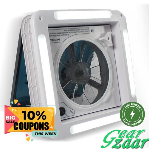 12v roof vent fan camper - 12v,