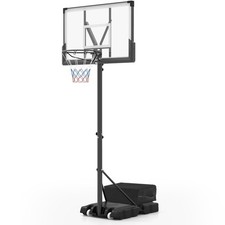 Portable Basketball Hoop 4.1-10 Ft Adjustable Basketball Goal System