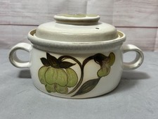 Denby Troubadour Covered Casserole Dish Made In England