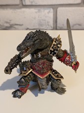 2008 Papo Action Figure Fantasy World Mutant Crocodile Warrior 10cm 