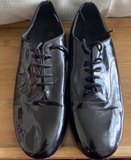 Mens - Supadance Patent Black