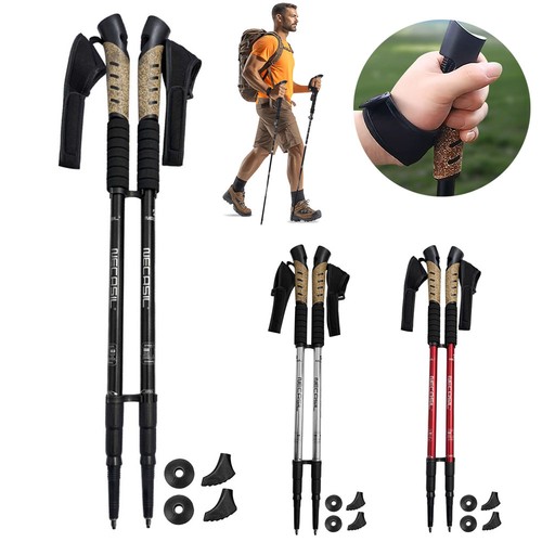 Trekking poles hiking - 2x,