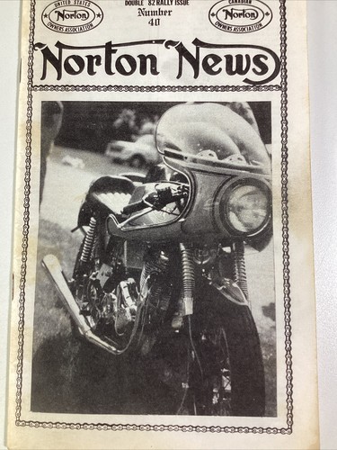 Norton motorcycles news 1982 - motorcycles,