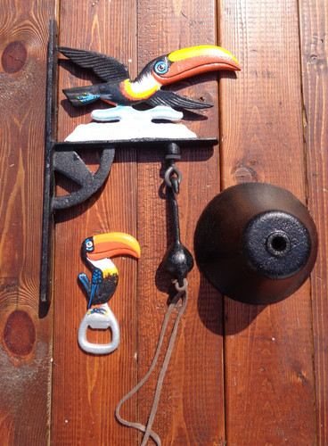 Cast iron guiness toucan - guiness,