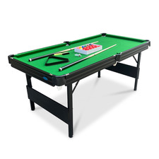 Gamesson Crucible Snooker Table Black 6ft Foldable Legs All Accessories Included