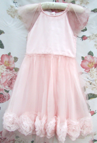 Monsoon pink rose tulle - ,