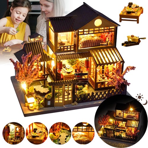 Diy dollhouse kit led lighting - led,