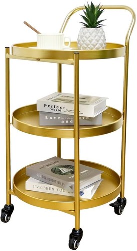 Elegant 78cm gold - elegant, rolling