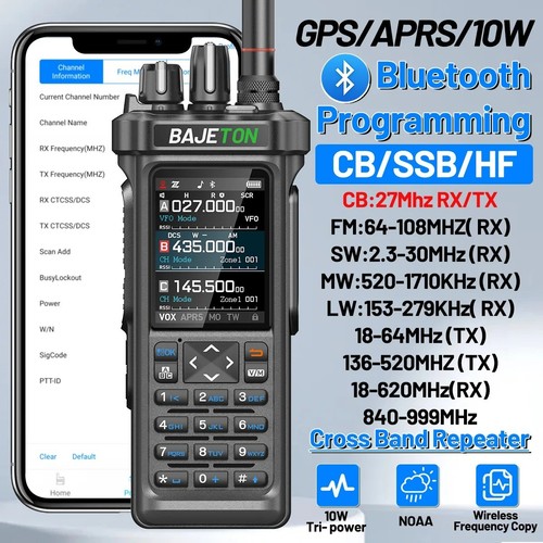 Bajeton 9000 gps - aprs, 10w