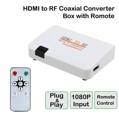 Hdmi coaxial converter - coaxial, rf
