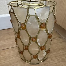 Retro Capiz Shell & Amber